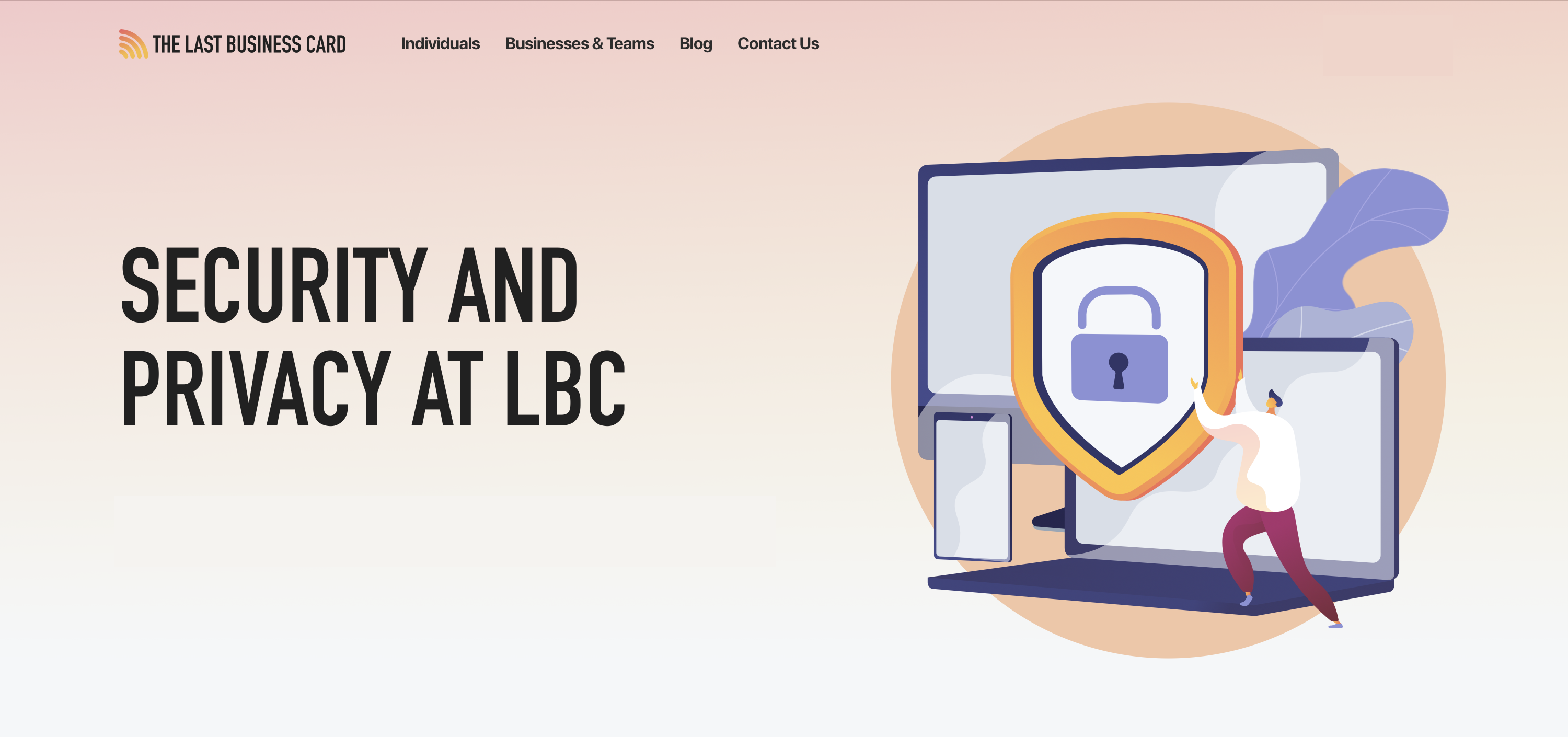 Security and Privacy at LBC
