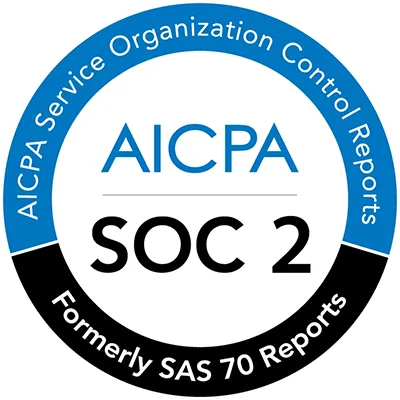 AICPA SOC 2 badge